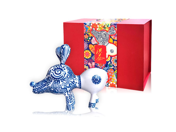 【瓷器擺件】洪易｜青花狗