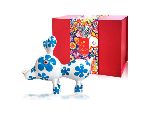 【瓷器擺件】洪易｜花心狗 